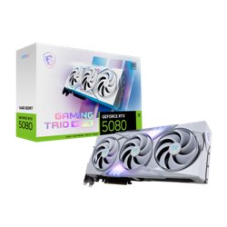 MSI GAMING GEFORCE RTX 5080 16G TRIO OC WHITE tarjeta gráfica NVIDIA 16 GB GDDR7