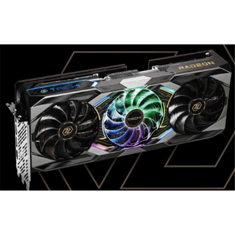 VGA ASROCK RX9070XT TC 16GO,AMD,RX9070XT,16GB,GDDR6,256BIT,2HDMI+2DP (3 VENTILADORES)