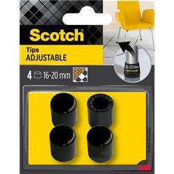 BLISTER 4 CONTERAS AJUSTABLE 16-20MM SP83O47 SCOTCH 7100309584