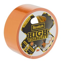 ROLLO CINTA AMERICANA HIGH VISIBILITY 2904 NARANJA 48MM X 25M SCOTCH 7100205301