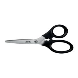 TIJERAS ACERO INOXIDABLE 185 MM (BLÍSTER CARTÓN), NEGRO LEITZ 54240095