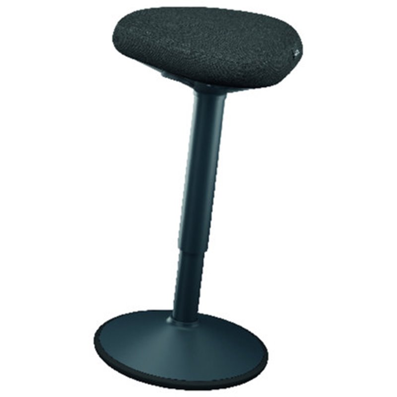 TABURETE ACTIVE CON ASIENTO COMFORT, GRIS OSCURO LEITZ 65450089
