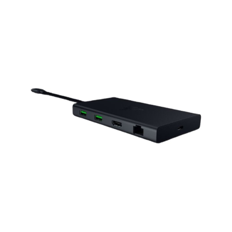 Razer USB-C Dock Alámbrico USB 3.2 Gen 1 (3.1 Gen 1) Type-C Negro