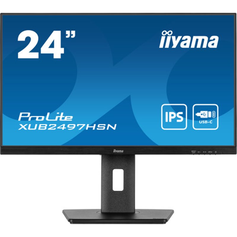 IIYAMA PANTALLA DE 24'' CON PANEL EN TECNOLOGÍA IPS, USB-C DOCK Y RJ45 (LAN)