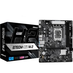 PLACA ASROCK B760M-H2/M.2,INTEL,1700,B760,2DDR5,96GB,HDMI+DP,4SATA+2M.2,5USB 3.2+1USB-C,GBLAN,MATX