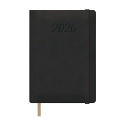 AGENDA 2026 SAMBA DÍA PÁGINA 15 X 21 CM. COLOR NEGRO DOHE 12887 - 26