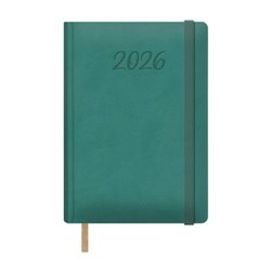 AGENDA 2026 SAMBA DÍA PÁGINA 15 X 21 CM. COLOR VERDE DOHE 12886 - 26