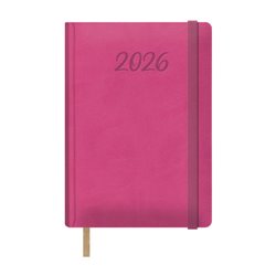 AGENDA 2026 SAMBA DÍA PÁGINA 15 X 21 CM. COLOR FUCSIA OHE 12885 - 26