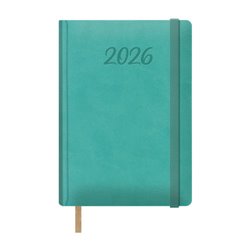 AGENDA 2026 SAMBA DÍA PÁGINA 15 X 21 CM. COLOR VERDE MENTA DOHE 12883 - 26