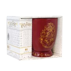 TAZA DESAYUNO BERENJENA ESCUDO HOGWARTS PALADONE REDSTRING PP4260HPV2