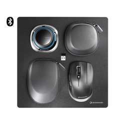 3Dconnexion SpaceMouse Wireless Kit 2 ratón mano derecha RF Wireless + Bluetooth + USB Type-A Óptico