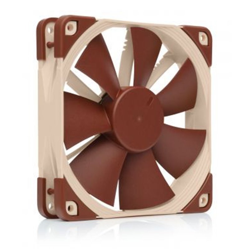 NOCTUA VENTILADOR CAJA NF-F12PWM 300/1200/1500RPM, 120MM FAN, 120X120X25MM, 12V, 22,4 DB(A), 93,4 M3/H, 2,61 MM H2O, 4 PINES