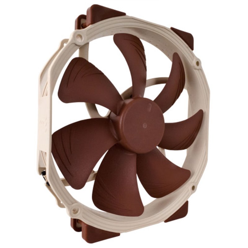 NOCTUA VENTILADOR CAJA NF-A15 PWM, 140MM FAN, 140X150X25MM, 12V, 1200RPM/900RPM/300RPM, 19,2 DB(A), 115,5 M3/H, 1,51 MM H2O, 4 P