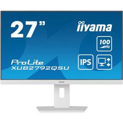 MONITOR IIYAMA 27"/2560 x 1440/3.7 MPX/WQHD/100Hz/250CD/16:9/HDMI/LED/BLANCO