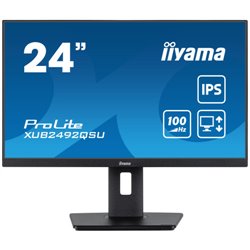 iiyama ProLite XUB2492QSU-B1 pantalla para PC 60,5 cm (23.8") 2560 x 1440 Pixeles Wide Quad HD LED Negro
