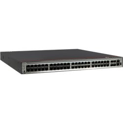 S5731-H48T4XC (48 10/100/1000BASE-T PORTS, 4*10GE SFP+ PORTS, 1*EXPANSION SLOT, WITHOUT POWER MODULE)