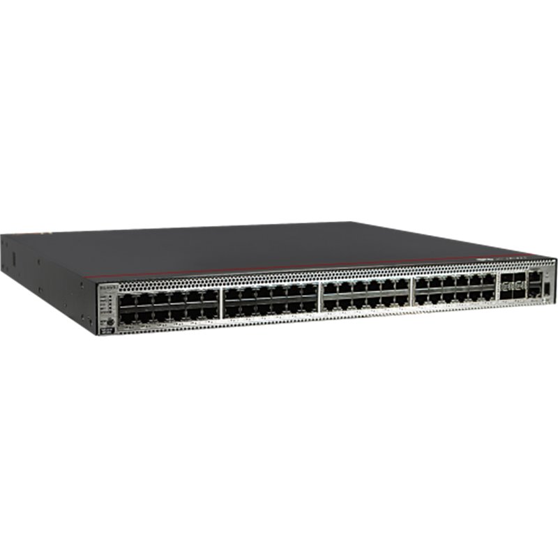 S5731-H48T4XC (48 10/100/1000BASE-T PORTS, 4*10GE SFP+ PORTS, 1*EXPANSION SLOT, WITHOUT POWER MODULE)