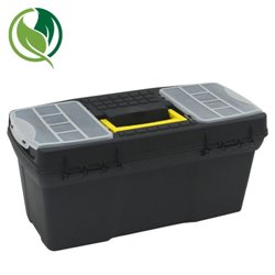 CAJA SOSTENIBLE PARA HERRAMIENTAS 19X39X18CM PP NEGRO ARCHIVO 2000 CP14901139 NE