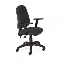 SILLA MECANISMO ASINCRO COLOR NEGRO ROCADA 911/4+958