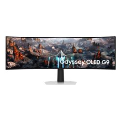 Samsung Odyssey LS49CG934SUXEN pantalla para PC 124,5 cm (49") 5120 x 1440 Pixeles DQHD OLED Plata