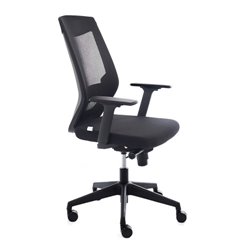 SILLA SINCRO AJUSTE LUMBAR MALLA/NEGRO ROCADA 908-4