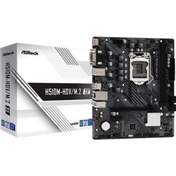 PLACA ASROCK H510M-HDV/M.2 SE,INTEL,1200,H470,2DDR4,64GB,VGA+DVI+HDMI,GBLAN,4SATA3,6USB3.2+M.2,MATX