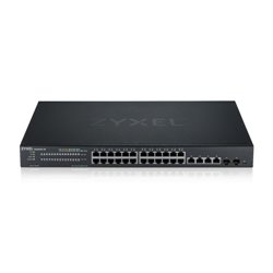 Zyxel XMG1930-30 Gestionado L3 2.5G Ethernet (100/1000/2500) Negro