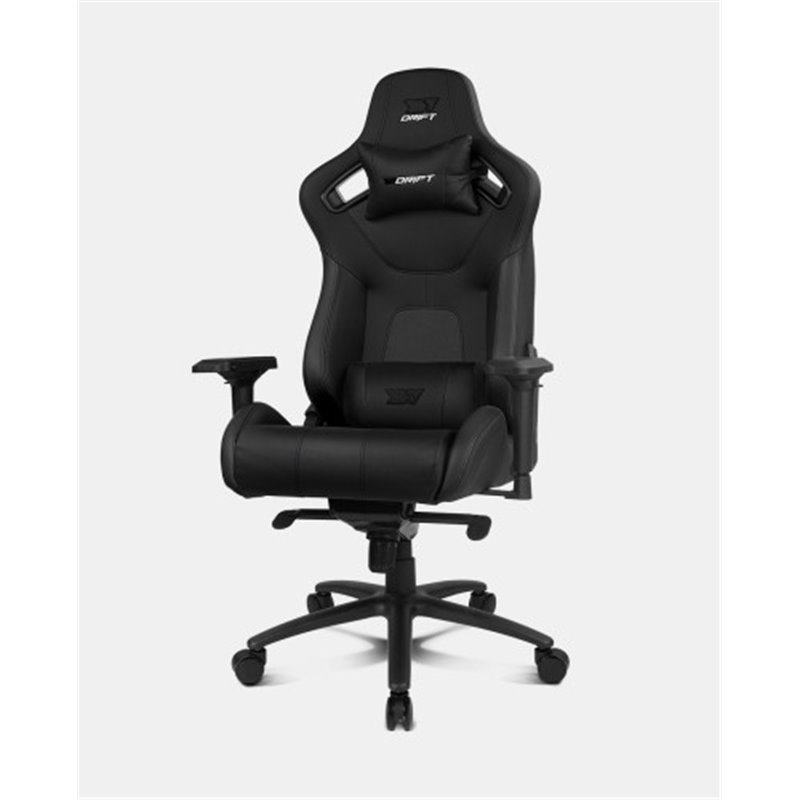 DRIFT DR600BK silla para videojuegos Butaca para jugar Asiento acolchado Negro
