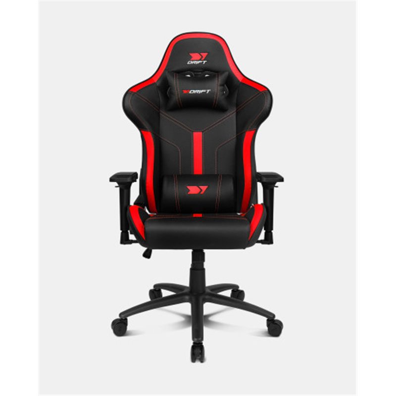 DRIFT DR350 Butaca para jugar Asiento acolchado Negro, Rojo