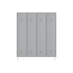 TAQUILLA 300 4 MODULOS 1 PUERTA 180x1200x50CM RAL7035 ROCADA T304M1P7035-7035