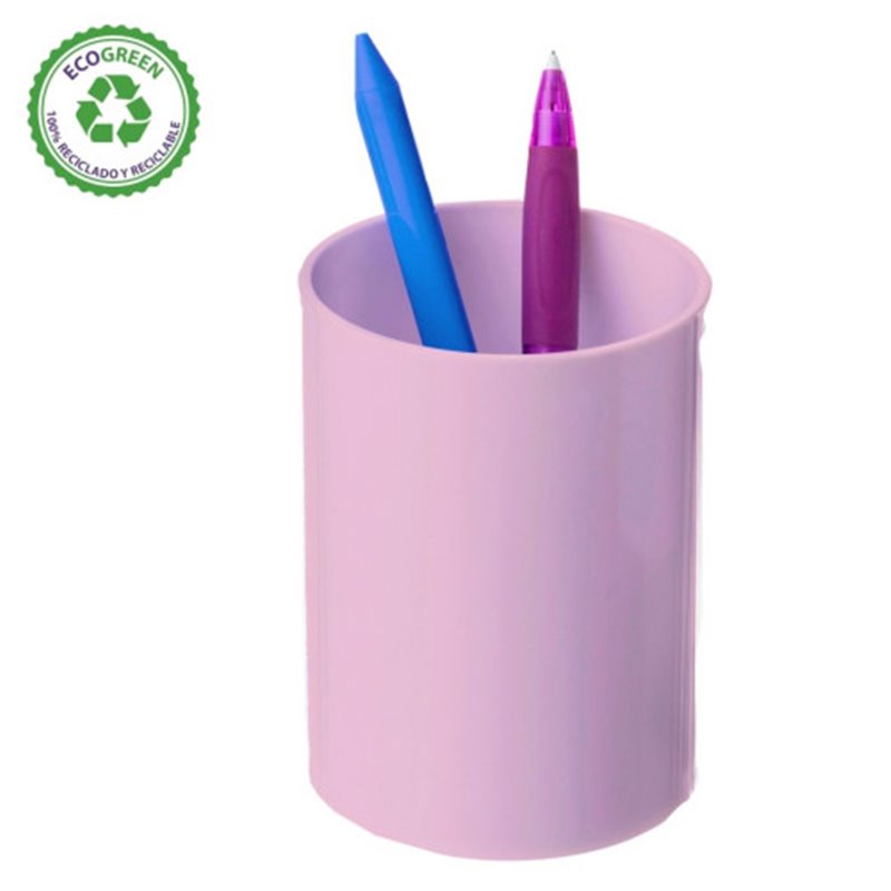 PORTALÁPICES ECOGREEN 100% RECICLADO Y RECICLABLE ROSA PASTEL 75X105 MM ARCHIVO 2000 771 RS PS