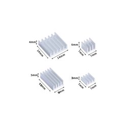 RASPBERRY DISIPADOR, PACK COMPATIBLE PI 4