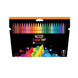 ESTUCHE 24 ROTULADORES INTENSITY UP COLORES SURTIDOS BIC 978035