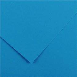 PACK 25 HOJAS CARTULINA IRIS 50X65 185G AZUL MAR CANSON C200040234