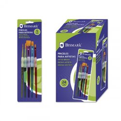 SET 5 PINCELES ARTISTICOS C/ ANTIDESLIZANTE BISMARK 326169