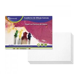 CUADERNO DE DIBUJO CANVAS 280 GRMS / 10 HOJAS A4 BISMARK 328432