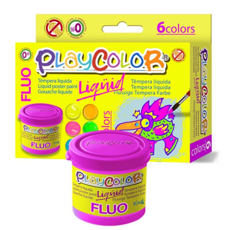 Playcolor Liqüid Pintura para carteles 40 ml 6 pieza(s)