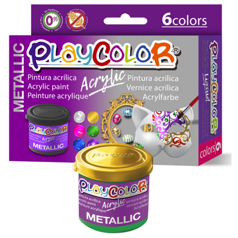 Playcolor Liqüid Pintura para carteles 40 ml 6 pieza(s)