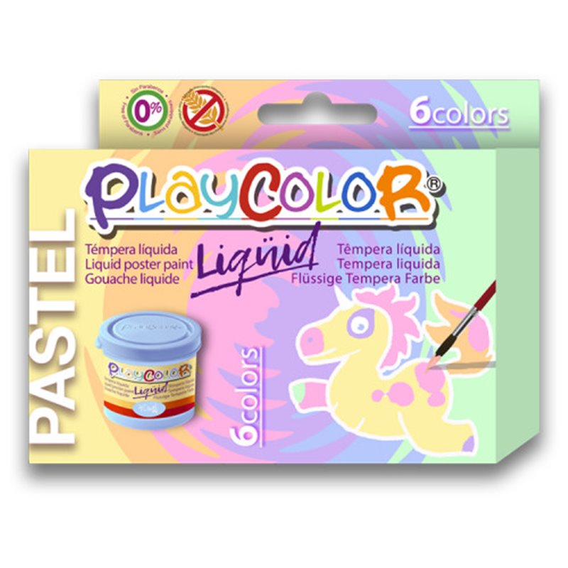 Playcolor Liqüid Pintura para carteles 40 ml 6 pieza(s)