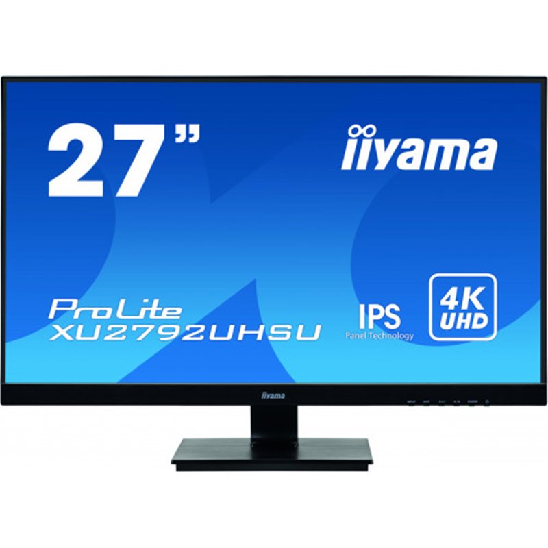 iiyama ProLite XU2792UHSU-B1 LED display 68,6 cm (27") 3840 x 2160 Pixeles 4K Ultra HD Negro