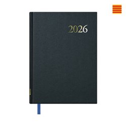 AGENDA 2026 SEGOVIA SEMANA VISTA 14 X 20 CM. COLOR NEGRO CATALÁN DOHE 11125 - 26