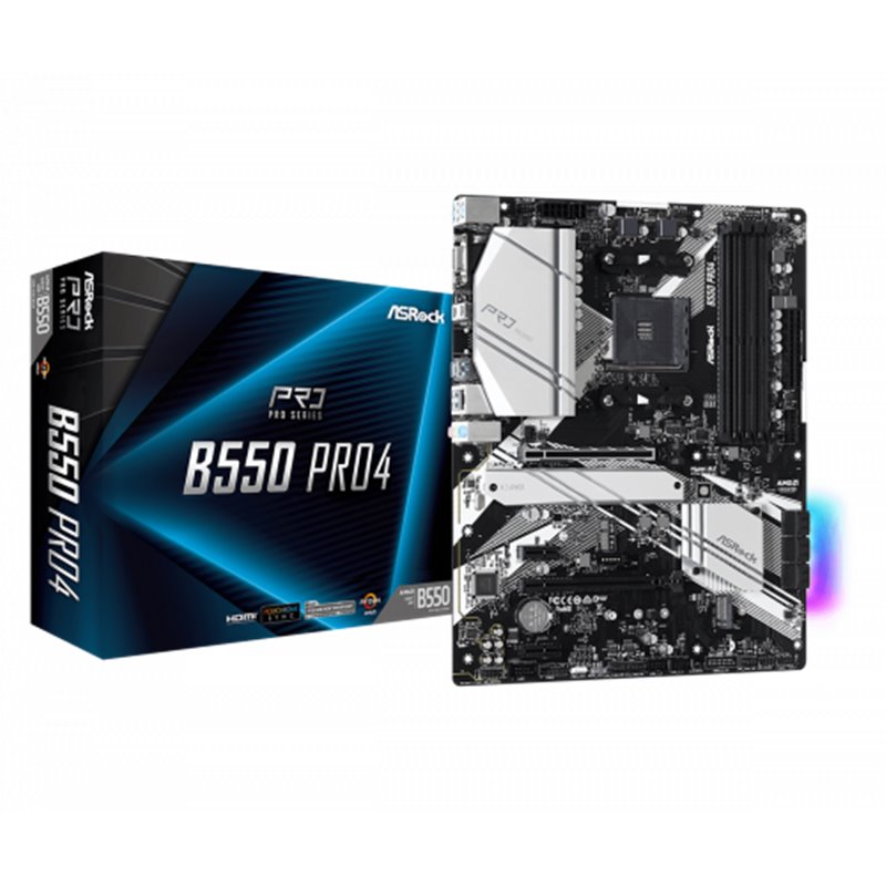 Asrock B550 Pro4 Zócalo AM4 ATX AMD B550