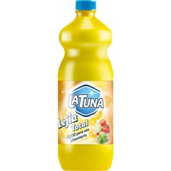 CAJA 15 BOTELLAS DE 1 LITRO LEJIA LA TUNA OQ001