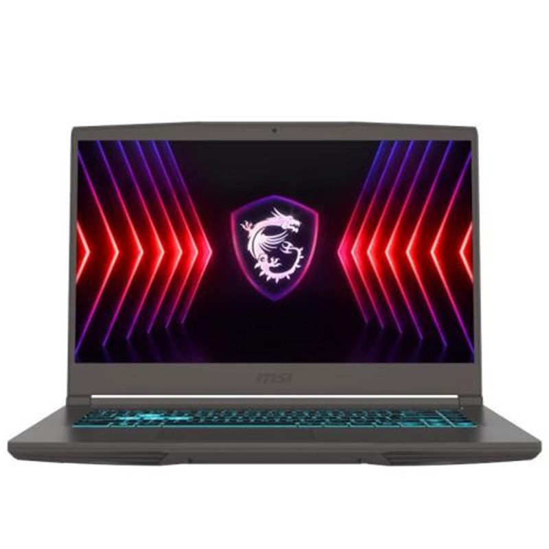 MSI PORTATIL THIN 15 B13VE. 15.6" FHD (1920*1080), 144HZ IPS. I5-13420H. RTX 4050, GDDR6 6GB. DDR IV 8GB*2 (3200MHZ).SIN S.O.. G