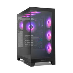 NOX Hummer Glock Black Midi Tower Negro