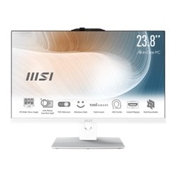 MSI Modern AM242P 12M Intel® Core™ i5 i5-1235U 60,5 cm (23.8") 1920 x 1080 Pixeles PC todo en uno 16 GB DDR4-SDRAM 512 GB SSD Fr