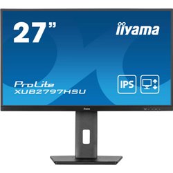 iiyama ProLite XUB2797HSU-B2 pantalla para PC 68,6 cm (27") 1920 x 1080 Pixeles Full HD LED Negro