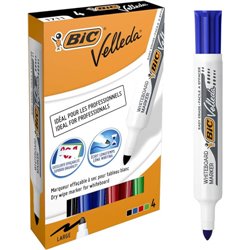 ESTUCHE 4 ROTULADORES PIZARRA P.REDONDA 4 UDS BISMARK 332617