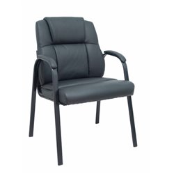 SILLÓN CONFIDENTE ARGÉS SIMILPIEL NEGRO PIQUERAS Y CRESPO 543PTNSP840