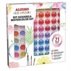 SET WATERCOLOR COLOR EXPERIENCE 71 PZAS ALPINO AQ001040